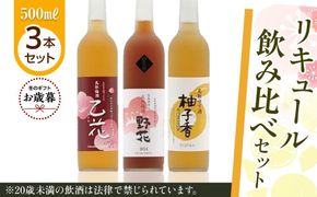 【お歳暮用】455.リキュール飲み比べセット【12月上旬以降お届け】 313726_AC044
