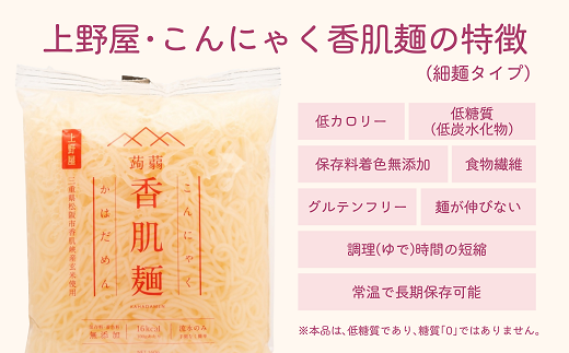 【1.2-32】こんにゃく香肌麺（細麺タイプ）