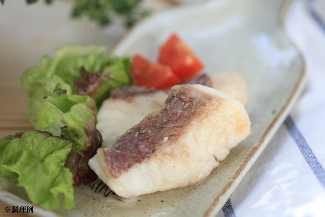 AJ681 真鯛フィーレ （ 切り身 約150g×3パック ) [真鯛 まだい 鯛 タイ 天然 鮮魚 魚 白身魚 切り身 新鮮 骨なし 骨取り 小分け 手軽 真空パック 株式会社 入千代商店 長崎県 島原市]