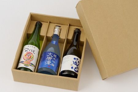 TheSAGA認定酒 純米吟醸酒おまかせ3本 定期便3回 【佐賀県産 佐賀認定酒 こだわり ギフト 贈答 プレゼント】(H072162)