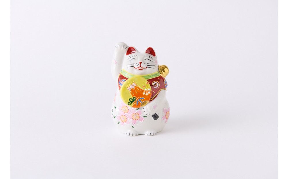 3.5号左団扇招き猫 桜盛 172111_CY13005