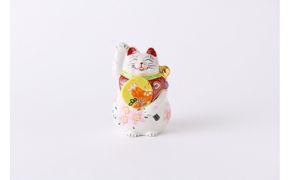 3.5号左団扇招き猫　桜盛 172111_CY13005