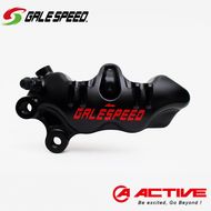 GALE SPEED エラボレート・フロント4Pキャリバー(アキシャル40mm) 左/チタンボルト仕様 ブラック バイク オートバイ パーツ 左キャリパー 