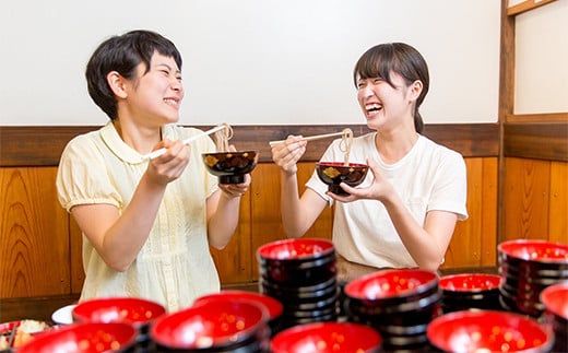 岩手名物！わんこそば体験チケット 1名様分 【1141】