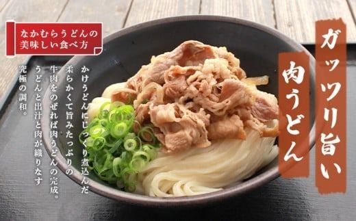 うどん 香川 半生うどん 12食 セット 行列のできる 丸亀の銘店 なかむらうどん かけうどん 詰め合わせ 讃岐うどん 半生 麺 麺類 めんつゆ うどんセット さぬき 讃岐 香川県 丸亀 丸亀市