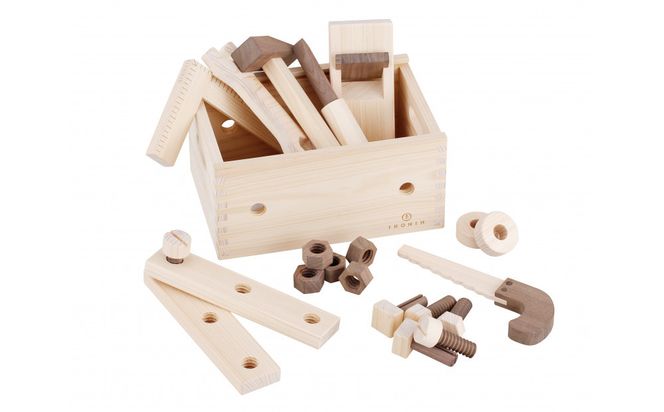 国産檜 IKONIH／アイコニー 大工セット 子ども おもちゃ 303446_DS90022