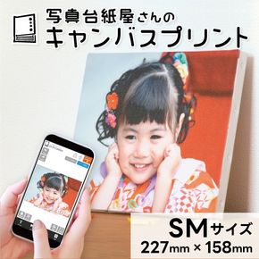 キャンバスプリント SMサイズ フォト 写真 パネル オーダー 印刷 アート ファブリックパネル インテリア