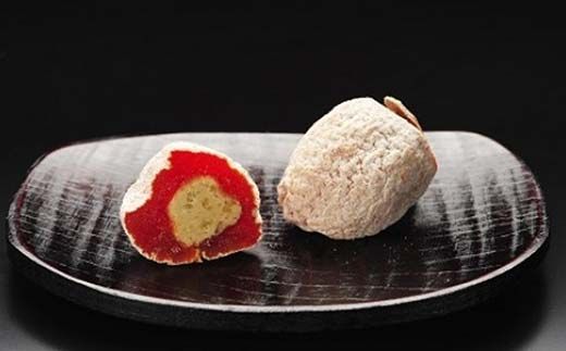 【ふるさと納税限定】木守柿6個・栗蒸し羊羹セット F4N-1005