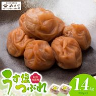 YD1001_紀州南高梅うす塩つぶれ（塩分約6％）700ｇ×2