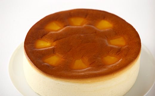 【湖国の味】ふわふわ食感　チーズケーキ6号【JA01W】（滋賀県　近江八幡市）