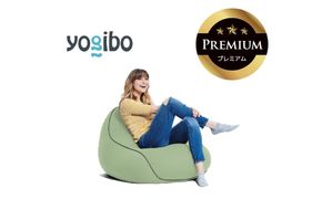 Yogibo Lounger Premium（ヨギボー ラウンジャー プレミアム）＜ピスタチオ＞【ビーズクッション ビーズ 座椅子 椅子 クッション ビーズソファー ビーズソファ 新生活 プレゼント インテリア 家具 ベッド ゲーム】-[G764-13]