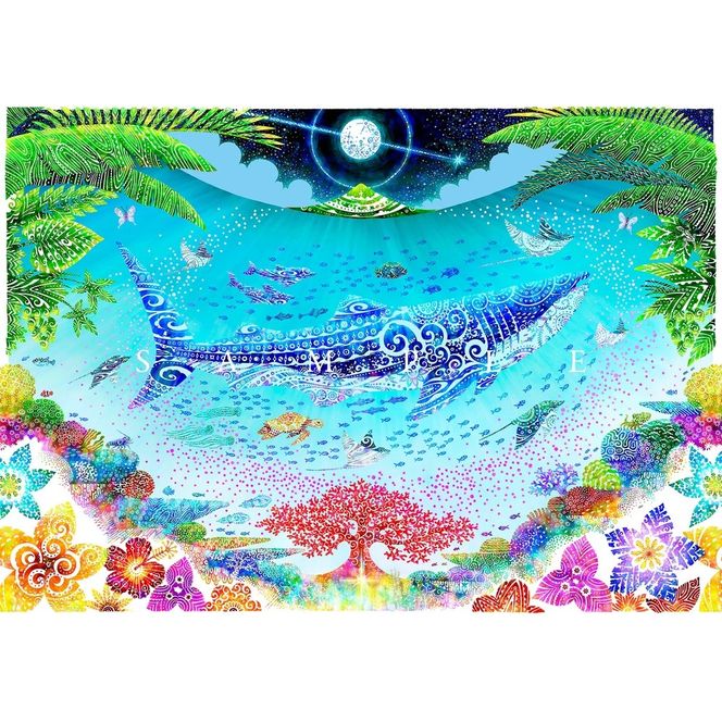 yꌧszmCXg[Vn ^VV wC̐ ?̖? / Star of the Sea - Night of Full Moon -x zMTCY CeA G A[g   s / yogima office[BCAI008]