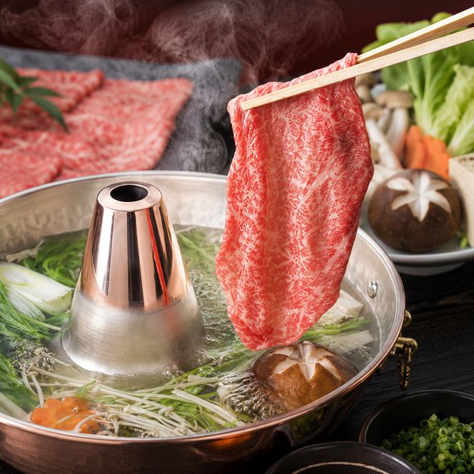 井上牧場 朝倉和牛　すきしゃぶ用400g ※配送不可：離島 九州産 国産牛 牛肉 冷凍 送料無料 お肉 切り落とし 