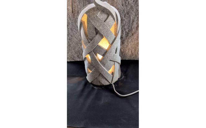 庵治石「石あかり」あじろ 372013_GH015