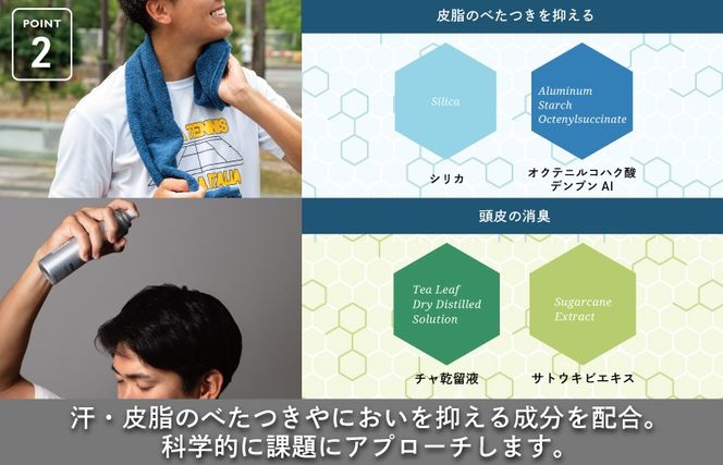 G3794 【スピード発送】ドライシャンプー 100ｇ 3本セット【シャンプー アウトドア 髪 汗 におい 匂い 臭い 対策 】