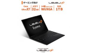 パソコン工房 4年間物損保証 14型ゲーミングノートPC Core Ultra X7/SSD/No.405 322032_EE155