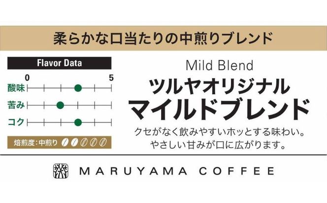 丸山珈琲 コーヒー ドリップパック マイルドブレンド10袋 オリジナルブレンドコーヒー ツルヤ ドリップパック5杯×10袋 小諸市 お取り寄せ