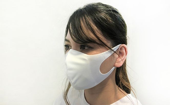 マスク w-fit mask 12枚 ホワイト 日本製 布マスク 立体 洗える 大人用 子供用