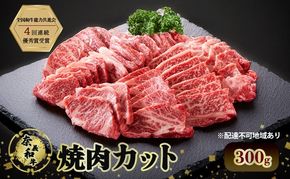 奈義和牛 焼肉カット 300g 肉 お肉 なぎビーフ 牛肉 牛 和牛 焼肉 国産 岡山 瀬戸内市[№5735-2030]