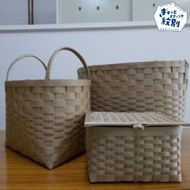 15-256 収納ボックス３点セット（茶系）