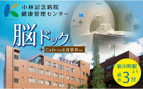 小林記念病院脳ドック 利用券 1名様分 脳 MRI MRA 眼底検査 健診 健康診断 健康 脳 脳疾患 脳梗塞 脳動脈瘤 生活習慣病 券 チケット ギフト 贈り物 愛知県 碧南市 H203-004