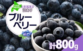 北海道 訳あり ブルーベリー 400g×2袋 果物 果実 フルーツ 新鮮 国産 ベリー 農作物 お取り寄せ グルメ ギフト 冷凍 長期 保存 送料無料 とうやMarche マルシェ