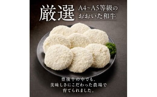 【贈答用】A4～A5等級おおいた和牛メンチカツ8個入り800g（100g×8個）_2422R