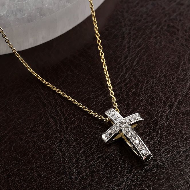 18金 プラチナ ネックレス メンズ クロス ゴールド pt900 ペンダントトップ ハワイアンジュエリー リバーシブル コンビ ジュエリー 人気 普段 使い 250618bd200dpycm SWAA319