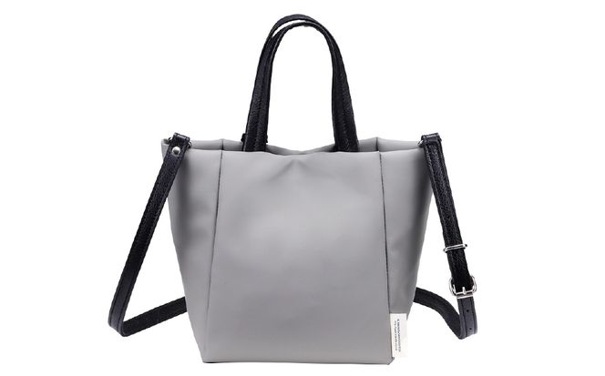豊岡鞄 anti-mode style U.R. Mini Tote A90001 グレー / トートバッグ ミニ 小さめ ミニ2WAYバッグ アンチ・モード・スタイル 手提げ ショルダーバッグ シンプルデザイン メンズ レディース バッグ かばん 鞄 木和田正昭商店