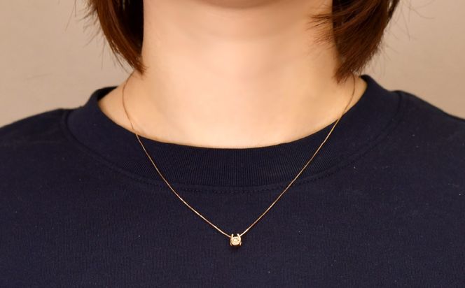 0.18ｃｔ 10金 ネックレス ピンクゴールド 管理番号 RTJ-016 246-002-PG