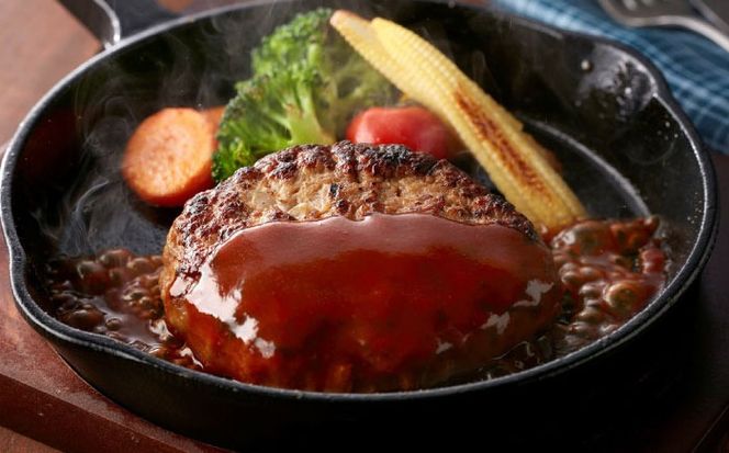 博多和牛×九州産華味鳥　手ごね風ハンバーグ　120g×6個 築上町 / トリゼンフーズ株式会社[ABCN031]