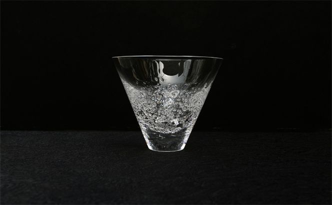 ア ワ グラス　泡クープシャンパン（クリアー）Sghr スガハラ ガラス キッチン雑貨 和 モダン テーブルコーディネート 桐箱入 おしゃれ シンプル 贈り物 プレゼント 