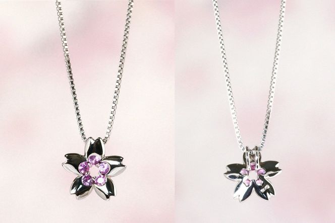 わに塚の桜モデルペンダント『チェリーサークル』満開カラー [スーパークラフト 山梨県 韮崎市 20743206]