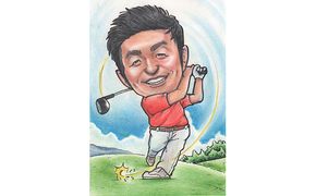 似顔絵　1名（背景体つき） 絵画 インテリア 