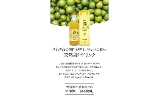 はちみつじゃばら 500ml×2本【njb261】