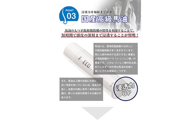 薬用ウーマフリード3本 150ml 育毛剤 美容 頭皮 ケア 馬油 髪 頭髪 中高年 向け 人気 厳選 袋井市 雑貨 日用品