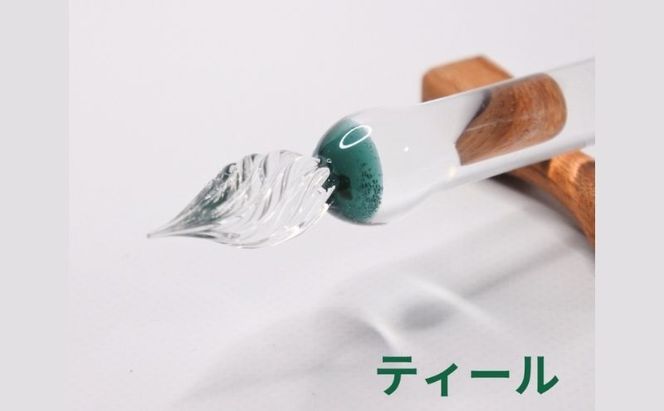 clarto　ガラスペンlavie（アマガエル）　筆記用具 ガラスペン 硝子ペン 手作り ガラス 硝子 かわいい インク 手紙 日記 プレゼント ギフト 墨田区 東京都