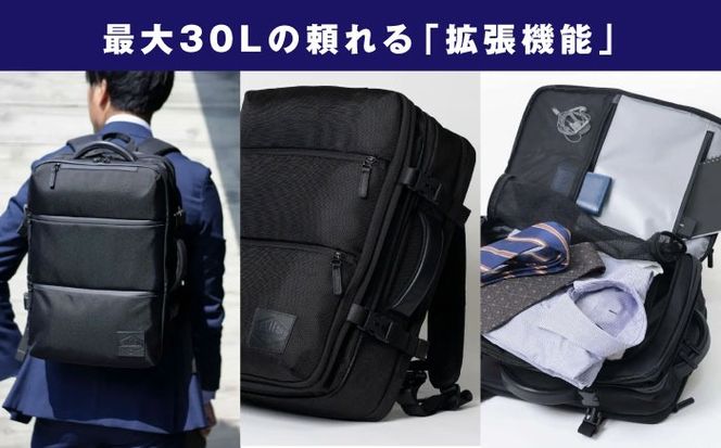 TSUNAGU BAG SQUARE Expandable 拡張リュック（TSB13） 糸島市 / SIMCLEAR シムクリア リュック[AKP004] バックパック リュック A4サイズ 鞄 かばん ビジネス バッグ 大容量