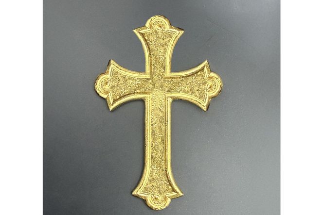 BJ254 K24 純金 十字架 37g 島原キリシタンモデル 記念オブジェ [ 金 24金 24K ゴールド gold 貴金属 インゴット 記念品 チャーム 投資 資産 長崎県 島原市 ]