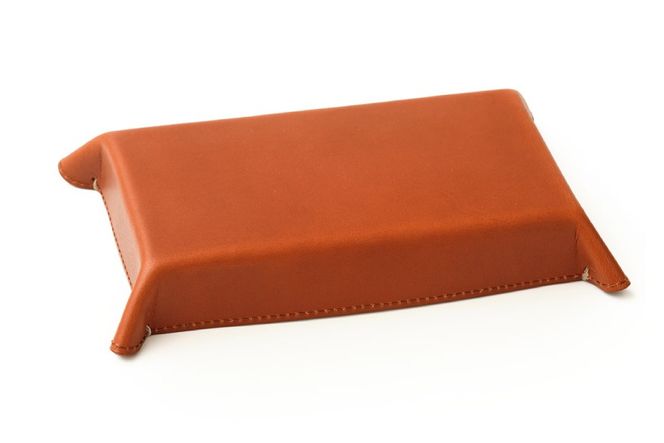 SOMES GL-15 レザートレー ブラウン [ソメスサドル 北海道 砂川市 12260915] ソメス インテリア トレー 日本製 本革 革 革製品 レザー