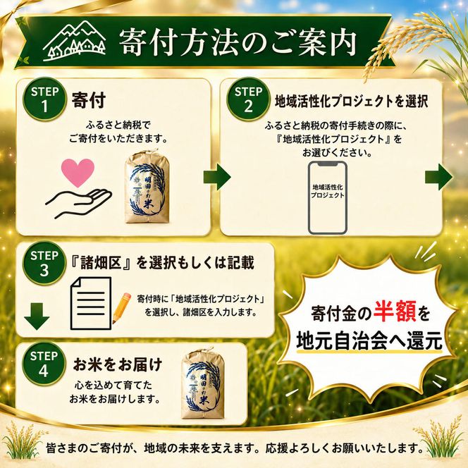 令和8年産 新米 キヌヒカリ 5kg (精米) 明田のお米 精米 お米 新米 南丹市 京都 新米26