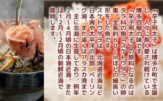 訳あり 明太子 無着色 辛子明太子 並切 500g 2p 計1kg [MEAT PLUS 福岡県 宇美町 um40azp010020] 明太子 めんたいこ 博多 ご飯のお供 おつまみ