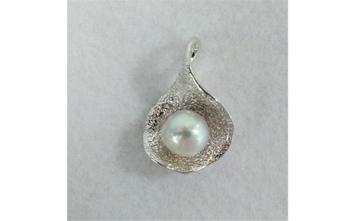 20-55伊勢志摩あこや本真珠ペンダント・ナチュラルバロック(NB04)