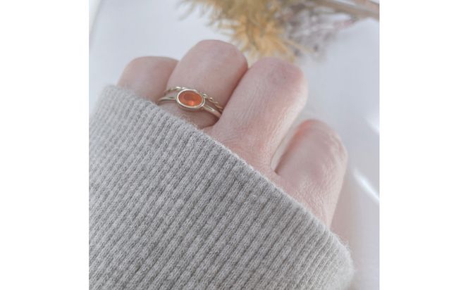 K10 ねじねじリング（ハンドメイド）【サイズ：7号】 232238_WW128VC07