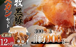 【定期12ヶ月】鹿追産 自然放牧黒豚ジンギスカンセット SKN037