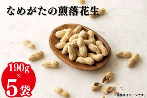 【2026年11月中旬より順次発送】なめがたの煎落花生　190g×5袋入り(CS-3)