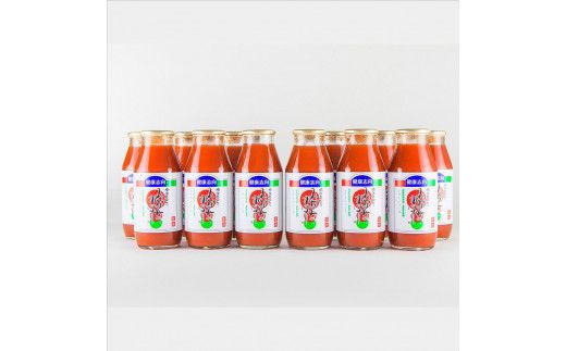 トマトジュース 無塩 無添加 180ml 12本セット トマト 1本にトマト約3個分使用 トマトジュース トマト 100％ジュース ドリンク 糖度6.5度以上 飲み物【池トマト】 [BQAG017]