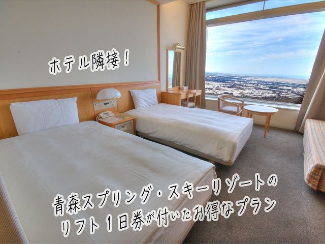 ロックウッド・ホテル＆スパ：期間限定☆ゲレンデ目の前！スキー＆スノボ【選べるリフト・ゴンドラ1日券】＆2食付プラン♪（平日限定：スタンダードツイン お二人様ご招待） 宿泊券 旅行 温泉 スキーチケット 