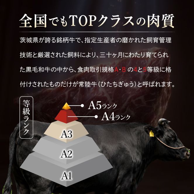 【常陸牛】 切り落し 約1.35kg（ 約450g × 3パック ）｜ブランド牛 肉 A4ランク 茨城県 行方市【茨城県共通返礼品】(FL-33)