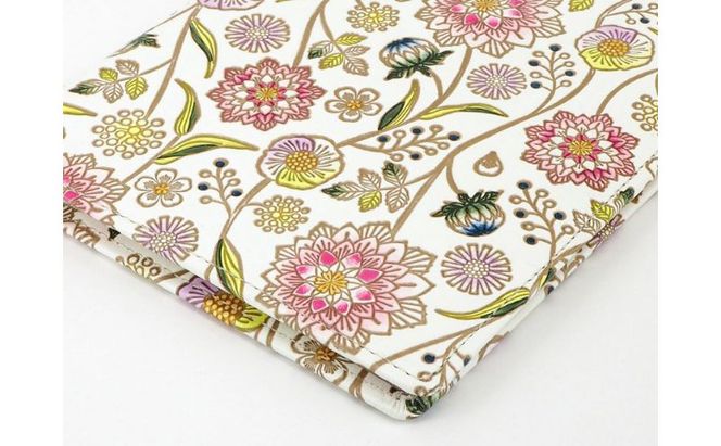 【文庫屋大関】パーソナルホルダー　ダリア＜ベリーピンク＞【皮革工芸品】 民芸品 雑貨 日用品 文房具 革小物 牛革 ファイル ケース 